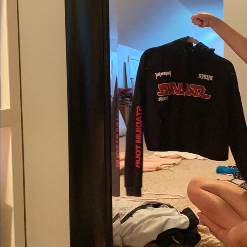 Black Justin briber hoodie